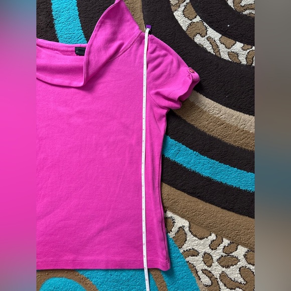 Rafaella Fuchsia Short Sleeve Top - Picture 5 of 5